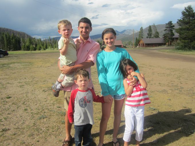 Saying goodbye to the cousins :(