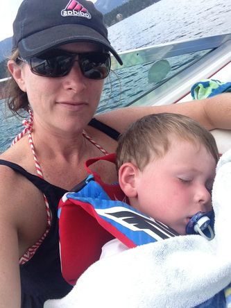 My sweet sleepy boy.