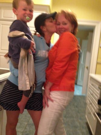 Seeing my mommy after 6 weeks! :)